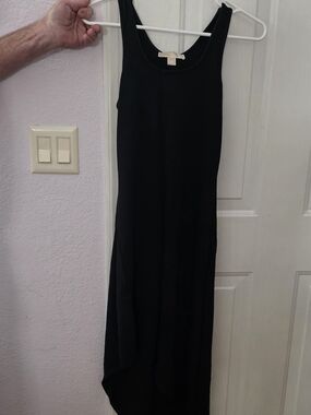 Michael Kors XXS Hi- Low  Black Maxi Dress - Women